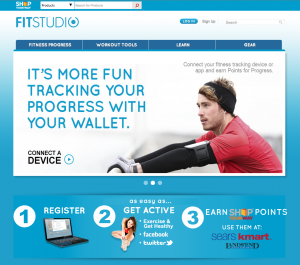FitStudio homepage